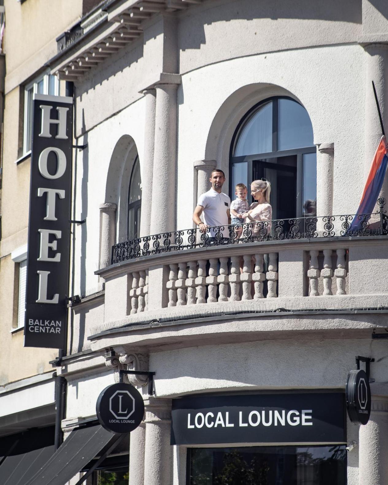 Hotel Balkan Centar Bijeljina Kültér fotó